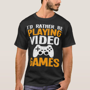 Camiseta Preferencialmentes Id Estão Reproduzindo Videos g