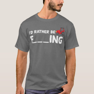 Camiseta Preferencialmentes Id Estarão Cultivando - Trator