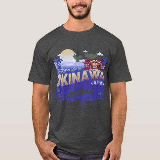 Camiseta Preferencialmentes Id Estarão Em Okinawa, Japão, V