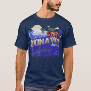 Camiseta Preferencialmentes Id Estarão Em Okinawa No Japão,