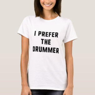 Camiseta Prefiro O Baterista