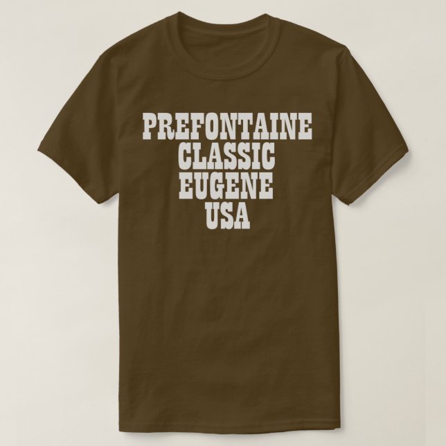 Camiseta Prefontaine 1 (Frente do Design)