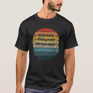 Camiseta Pregador mais Okayest do Mundo Vintage Sunset 60s