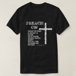 Camiseta Pregar com a Escritura Timothy do KJV 2