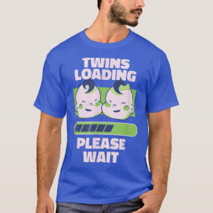 Camiseta Pregnancy Announcement For Twins T-Shirt