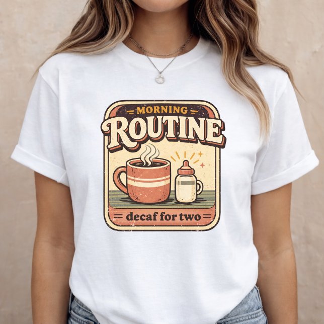 Camiseta Pregnancy Announcement Funny Shirt Retro Reveal (Criador carregado)