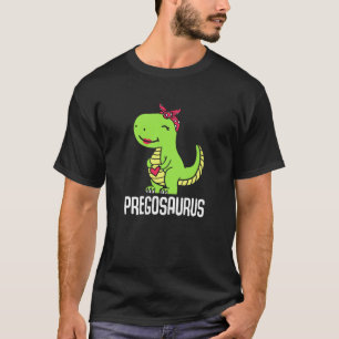 Camiseta Pregossauro Dinossauro Stegossauro Anúncio de Grav