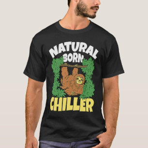 Camiseta Preguiça Animais Lentos Relaxar Ventoinha Lenta Es