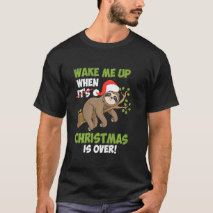 Camiseta Preguiça Anti Natal O Natal Acabou Natal M
