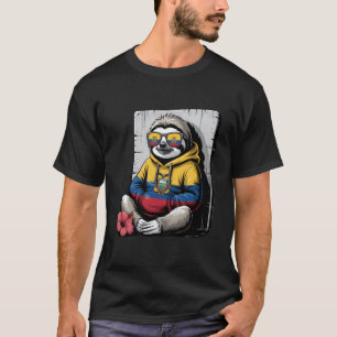 Camiseta Preguiça Bandeira do Equador Raízes Equatorianas