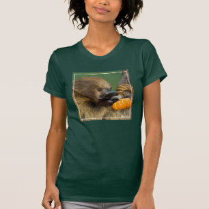 Camiseta Preguiça com abóbora