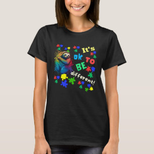 Camiseta Preguiça de Aceitação Conscientização do Autismo É