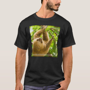 Camiseta Preguiça de cabeça para baixo das imagens de