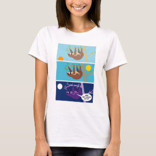 Camiseta Preguiça do bebê