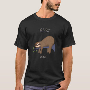 Camiseta Preguiça é meu Espírito Animal