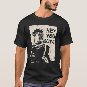 Camiseta Preguiça Ei Vocês Recorte de Retrato