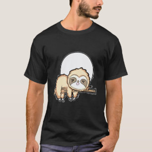 Camiseta Preguiça Engraçada I Parceiro de Animal Bebê Anima