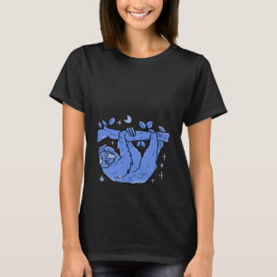 Camiseta Preguiça engraçada relaxa cansada no galho