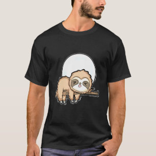 Camiseta Preguiça I Animal Bebê Animal Adormecido Parceiro