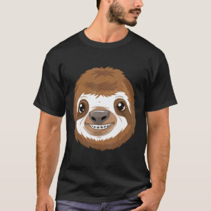 Camiseta Preguiça Legal Com Aparelho Ortodôntico Animal Div