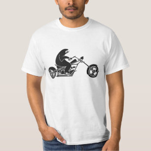 Camiseta Preguiça lenta em uma bicicleta rápida
