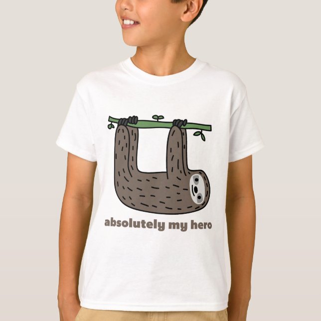 Camiseta Preguiça o herói (Frente)