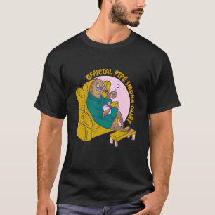 Camiseta preguiça oficial de fumo