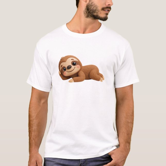Camiseta Preguiça Sonhadora (Frente)
