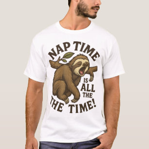 Camiseta Preguiça Sonolenta Divertida
