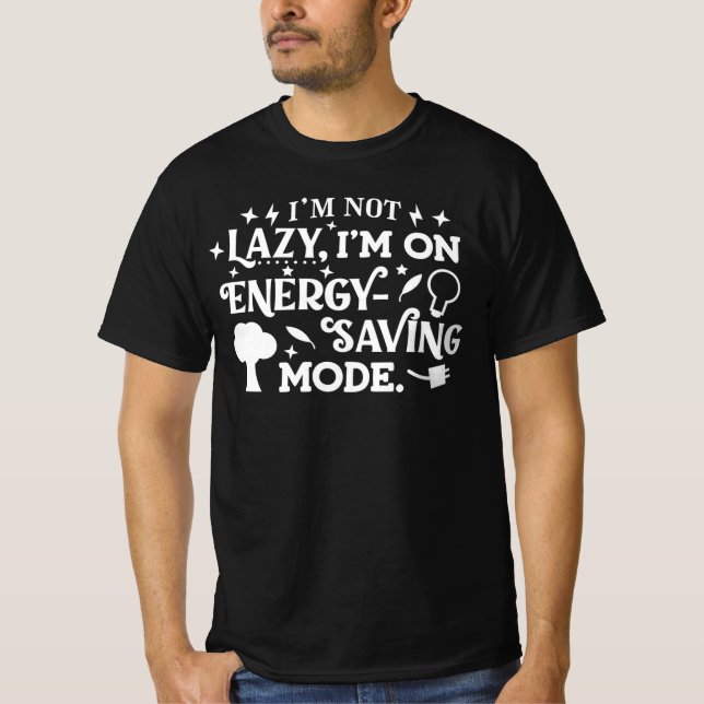 Camiseta Preguiçoso - (Frente)