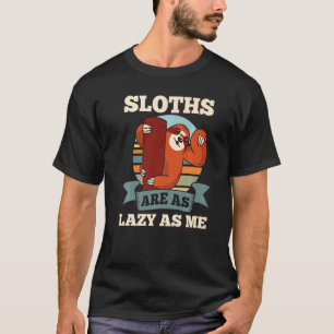 Camiseta Preguiçoso Bicho-Preguiça Coala Fofo Animais Selva