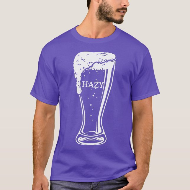 Camiseta Preguiçoso IPA Beer Pale Ale Funny Artesanato Beer (Frente)