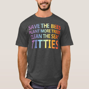 Camiseta Preguiçoso, salve as abelhas plantando mais árvore