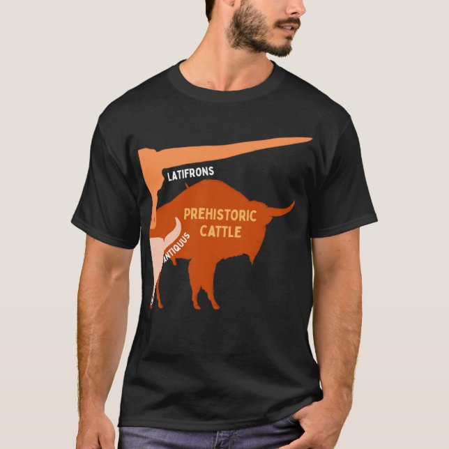 Camiseta Prehistoric Cattle T-Shirt (Frente)