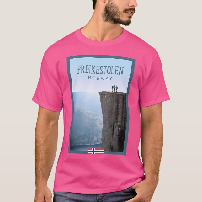 Camiseta Preikestolen Noruega (Frente)