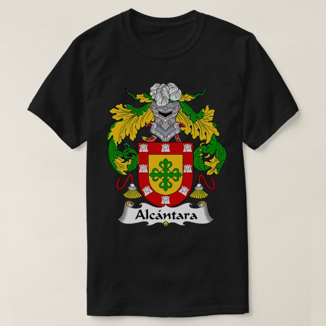 Camiseta Prêmio Casaco de Detenção Familiar de Armas (Frente do Design)