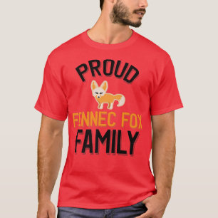 Camiseta Prêmio da Família Fennec Fo Orgulhoso