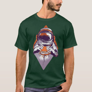 Camiseta Prêmio de Astronauta de Burger de Ciência