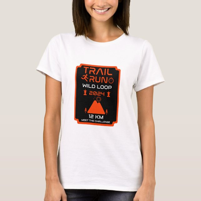 Camiseta Prêmio de Concorrência de Rastreamento (Frente)