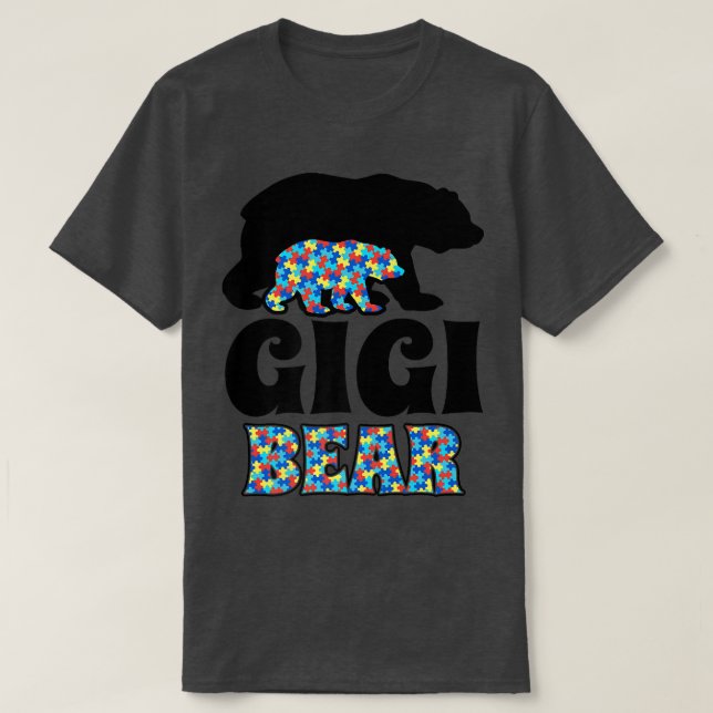 Camiseta Prêmio de Consciência de Ursos Gigi (Frente do Design)