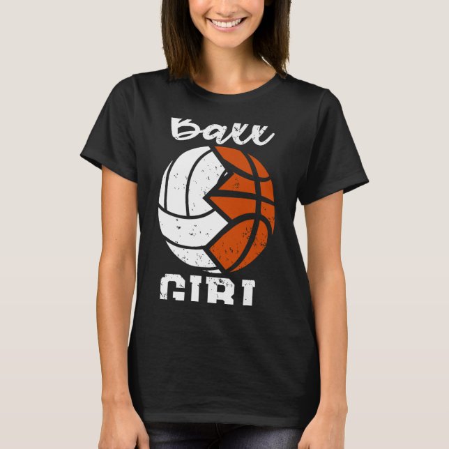Camiseta Prêmio de Garota Engraçada de Voleibol (Frente)