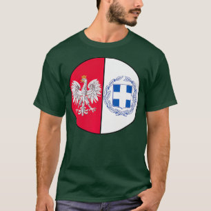 Camiseta Prêmio de Gráfico de Pizza Genealógica Polonês