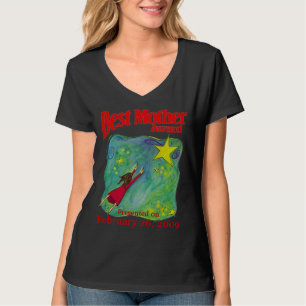 Camiseta Prêmio de Melhor Mãe em Aniversário/Ocasião Especi