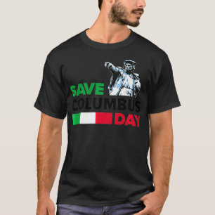 Camiseta Prêmio de Orgulho Italiano do Dia de Colombo