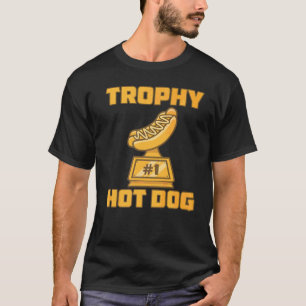 Camiseta Prêmio de participação do Prêmio Trophy Hot Dog