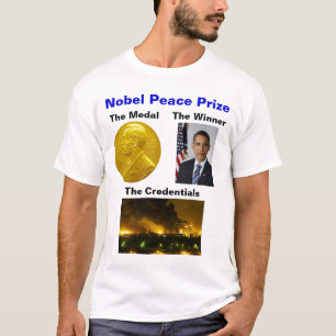 Camiseta Prêmio de paz de Nobel