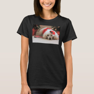 Camiseta Prêmio de Poodle de Brinquedo de Natal