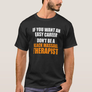 Camiseta Prêmio de Terapêutica de Massagem Terapêutica de B