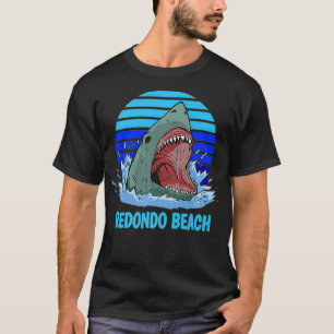 Camiseta Prêmio do Tema de Tubarão de Férias de Praia do Re