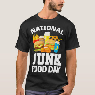 Camiseta Prêmio Nacional de Comida de Lixo